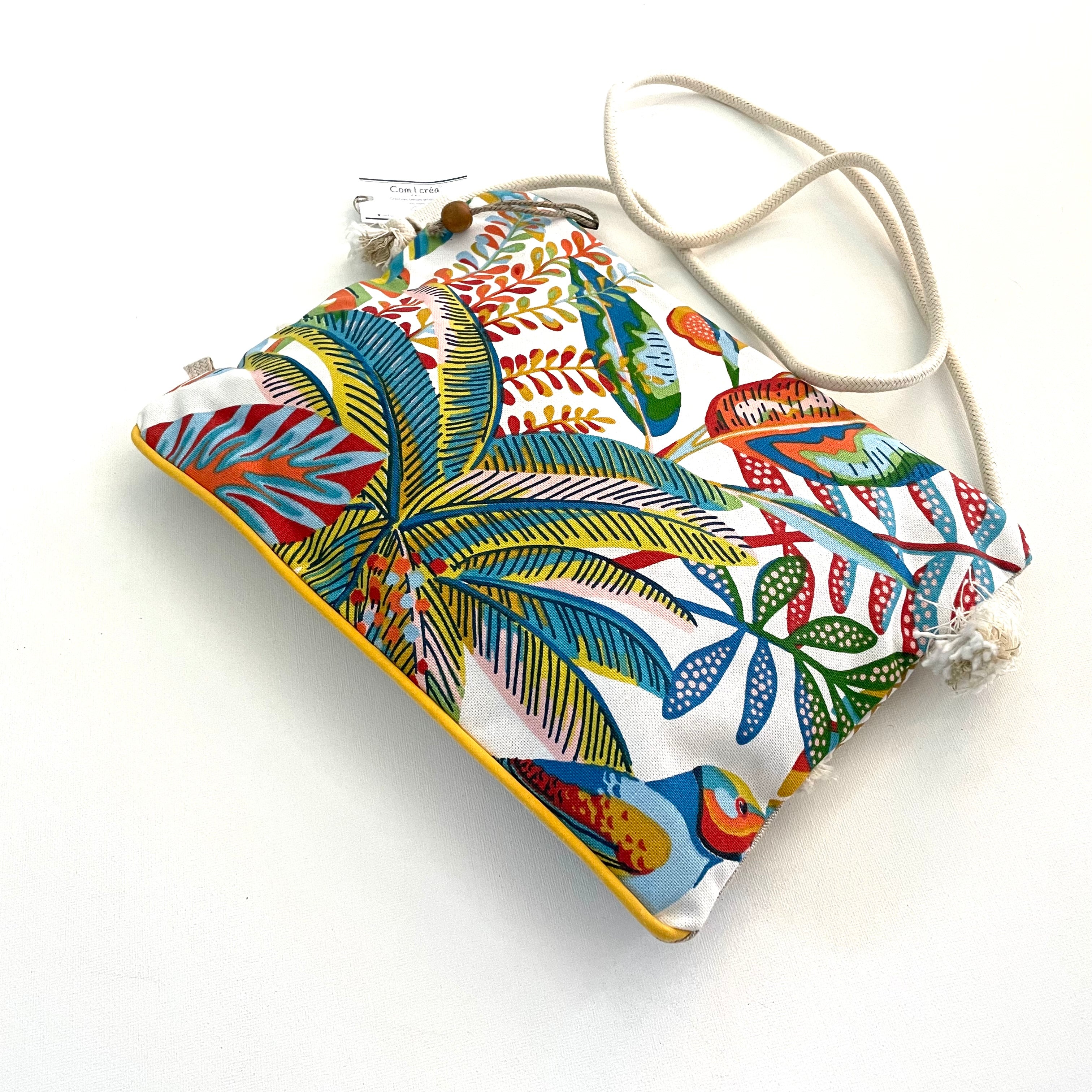 Pochette bandoulière zippée