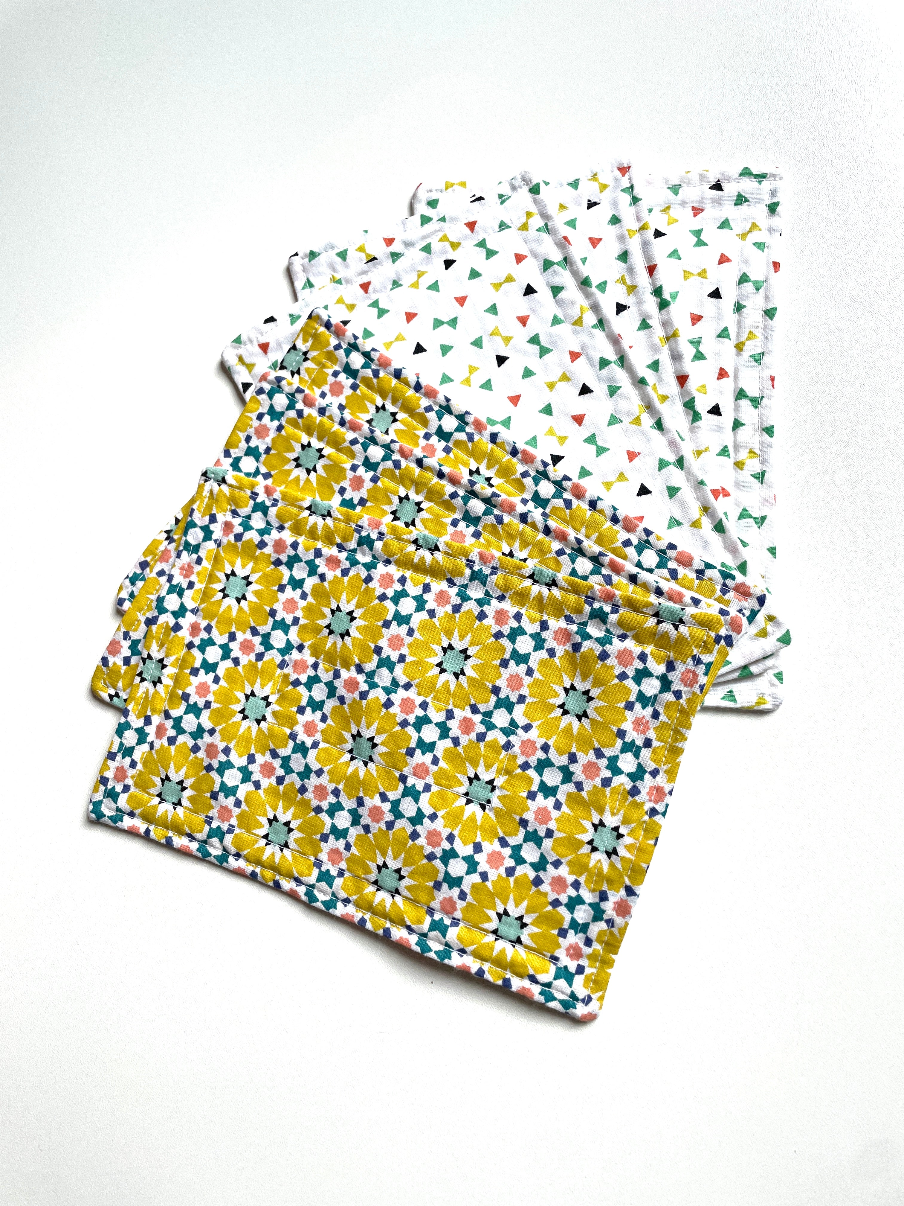 Lavettes en lot de 6