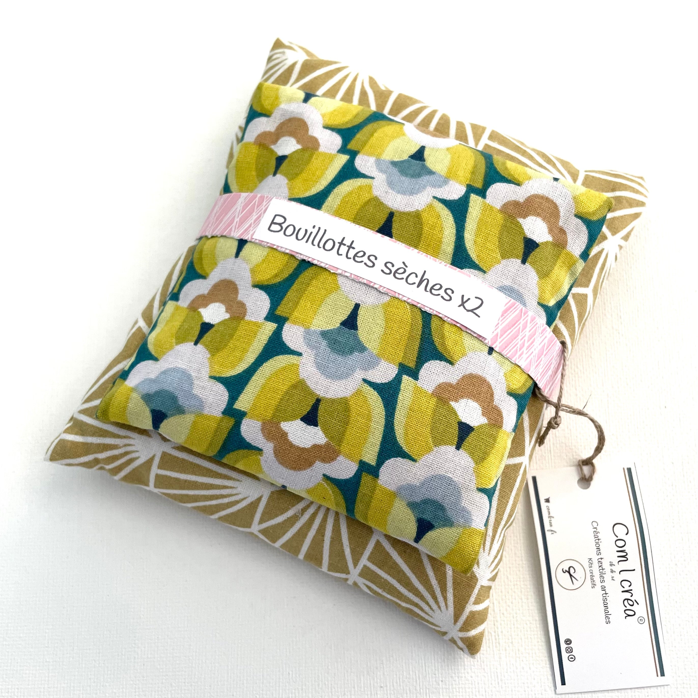 Bouillottes sèches lot de 2
